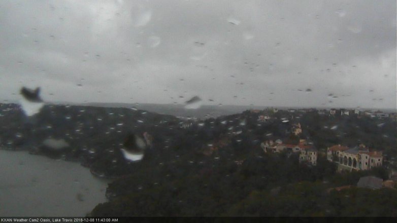 Lake Travis webcam, December 8, 2018 10:45 AM CT