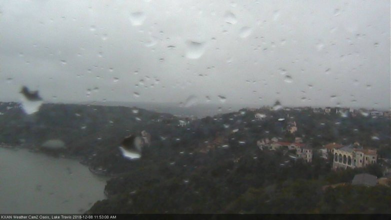 Lake Travis webcam, December 8, 2018 10:55 AM CT