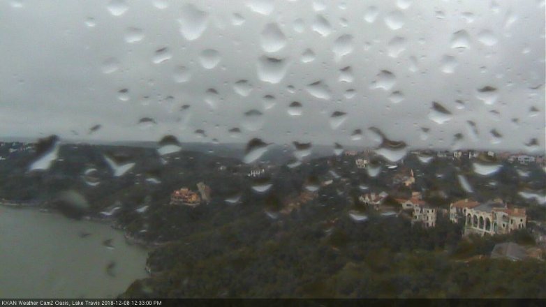 Lake Travis webcam, December 8, 2018 11:35 AM CT