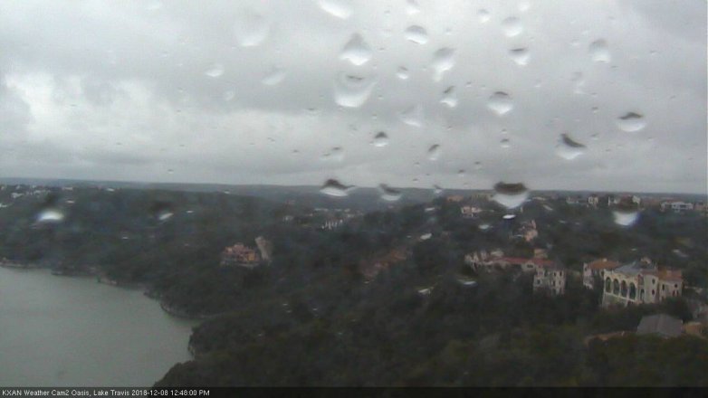 Lake Travis webcam, December 8, 2018 11:50 AM CT