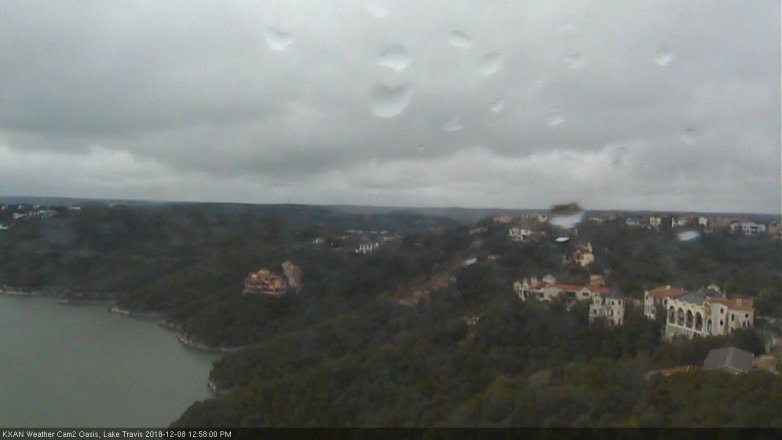 Lake Travis webcam, December 8, 2018 12:00 PM CT