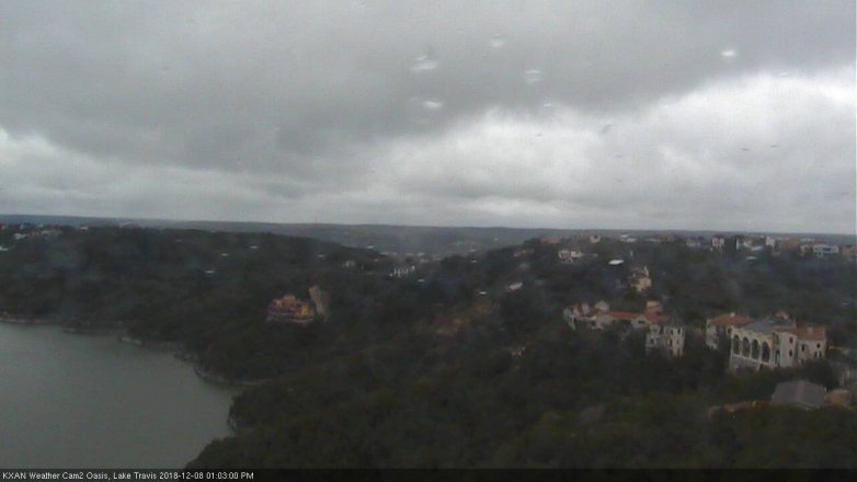 Lake Travis webcam, December 8, 2018 12:05 PM CT