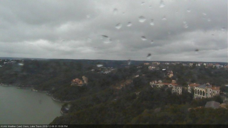 Lake Travis webcam, December 8, 2018 12:20 PM CT