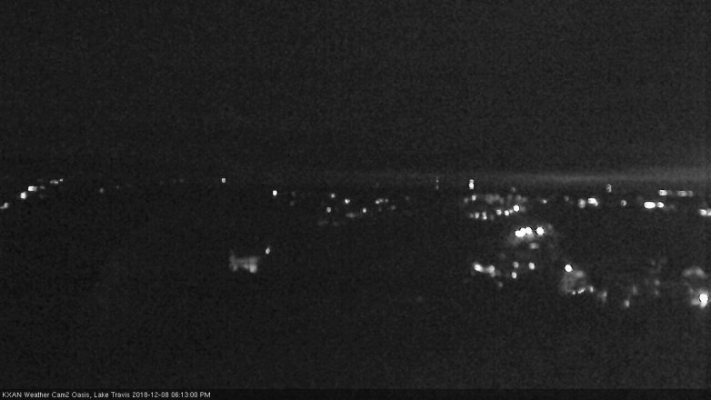 Lake Travis webcam, December 8, 2018 5:15 PM CT