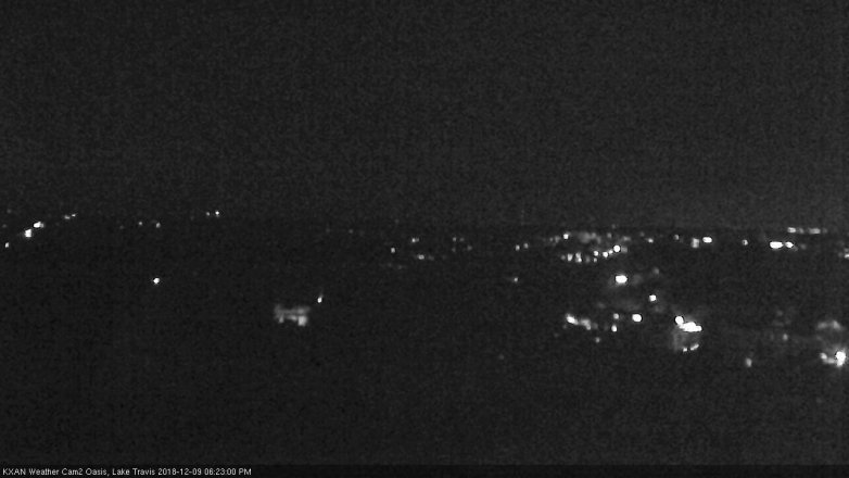 Lake Travis webcam, December 9, 2018 5:25 PM CT