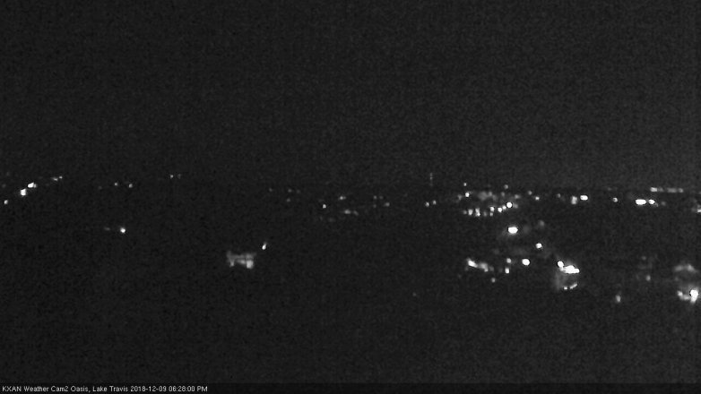 Lake Travis webcam, December 9, 2018 5:30 PM CT
