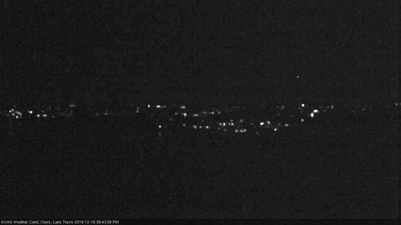 Lake Travis webcam, December 10, 2018 5:45 PM CT