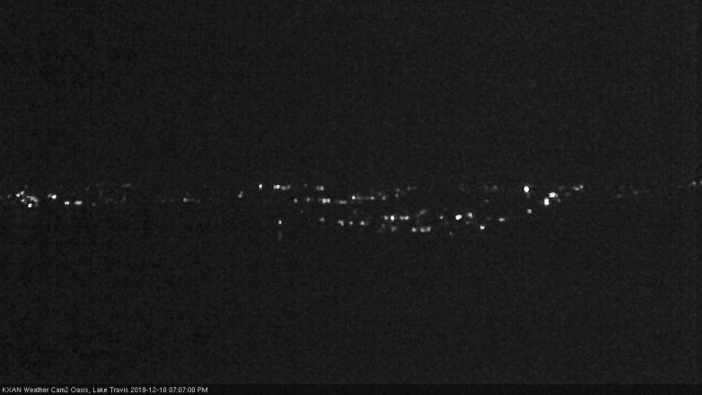 Lake Travis webcam, December 10, 2018 6:10 PM CT