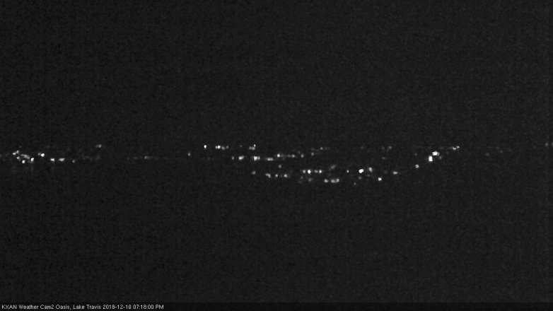 Lake Travis webcam, December 10, 2018 6:20 PM CT