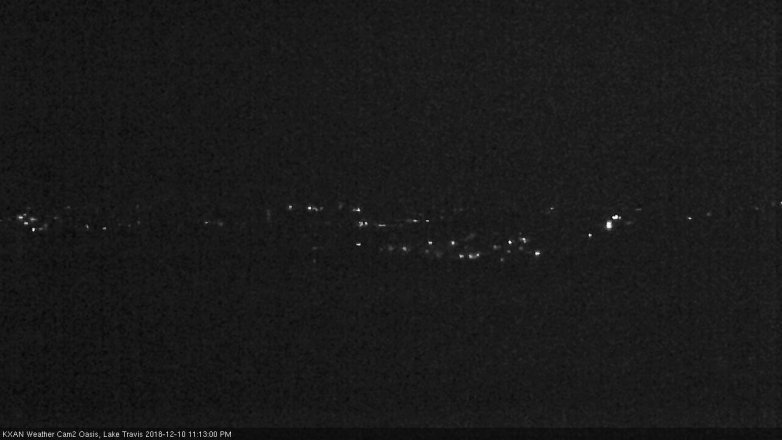 Lake Travis webcam, December 10, 2018 10:15 PM CT