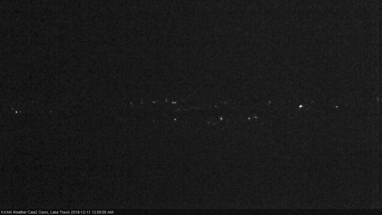 Lake Travis webcam, December 10, 2018 12:00 AM CT