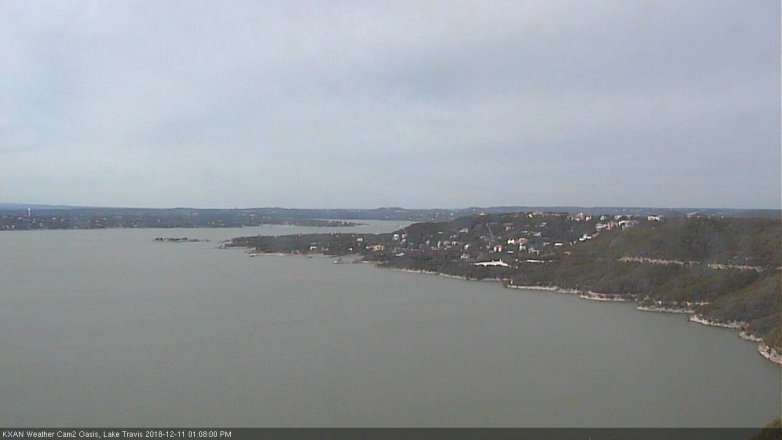 Lake Travis webcam, December 11, 2018 12:10 PM CT