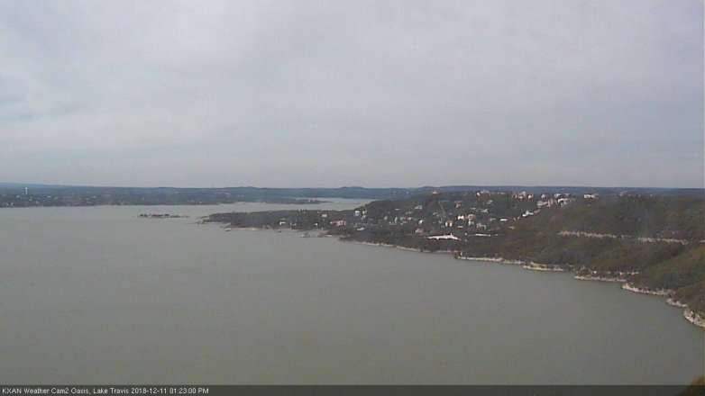 Lake Travis webcam, December 11, 2018 12:25 PM CT