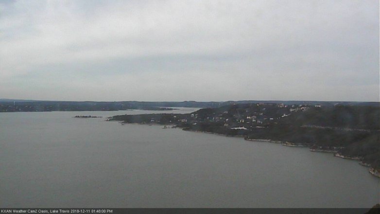 Lake Travis webcam, December 11, 2018 12:50 PM CT