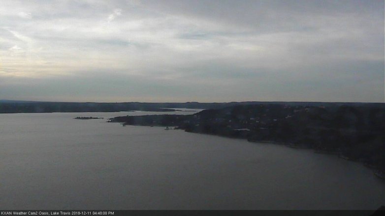 Lake Travis webcam, December 11, 2018 3:50 PM CT