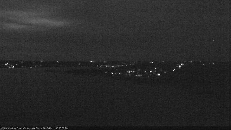 Lake Travis webcam, December 11, 2018 5:10 PM CT
