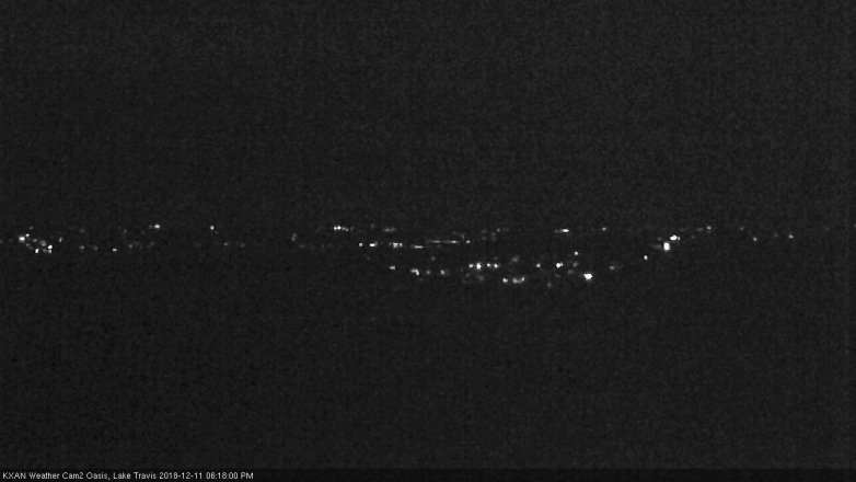 Lake Travis webcam, December 11, 2018 5:20 PM CT
