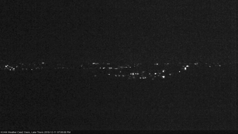 Lake Travis webcam, December 11, 2018 6:10 PM CT
