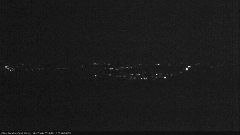 Lake Travis webcam, December 11, 2018 8:50 PM CT