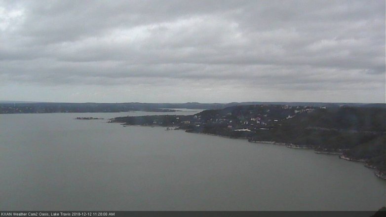 Lake Travis webcam, December 12, 2018 10:30 AM CT