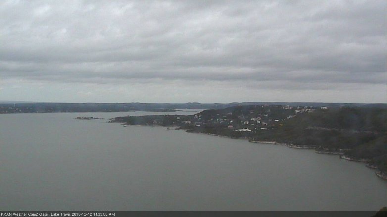 Lake Travis webcam, December 12, 2018 10:35 AM CT