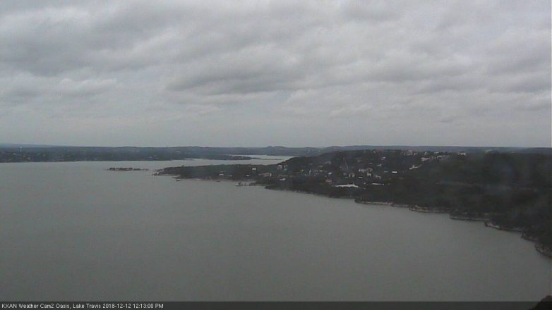 Lake Travis webcam, December 12, 2018 11:15 AM CT