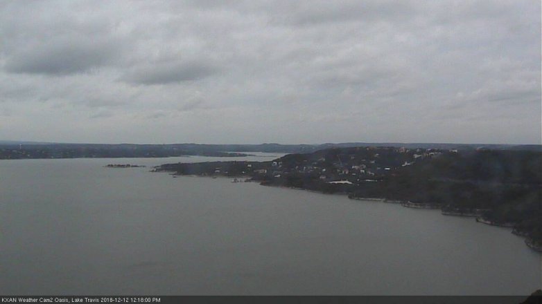 Lake Travis webcam, December 12, 2018 11:20 AM CT