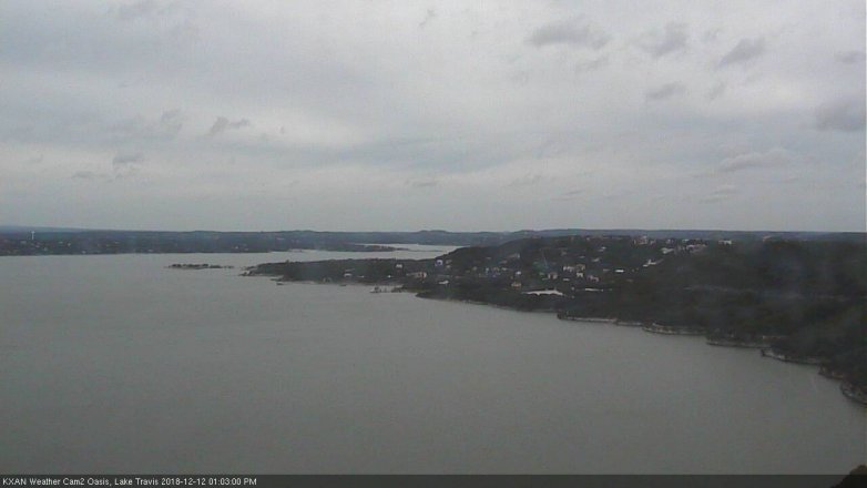 Lake Travis webcam, December 12, 2018 12:05 PM CT
