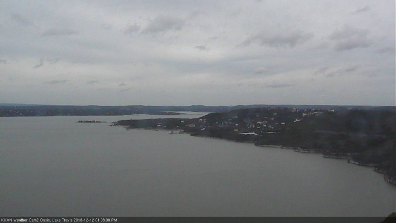 Lake Travis webcam, December 12, 2018 12:10 PM CT