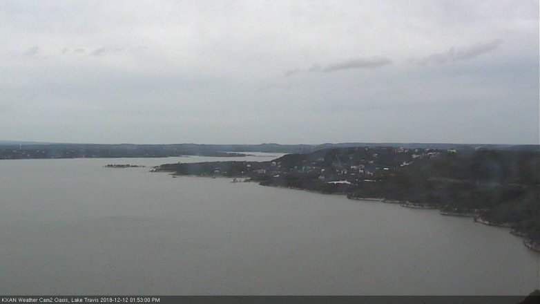 Lake Travis webcam, December 12, 2018 12:55 PM CT