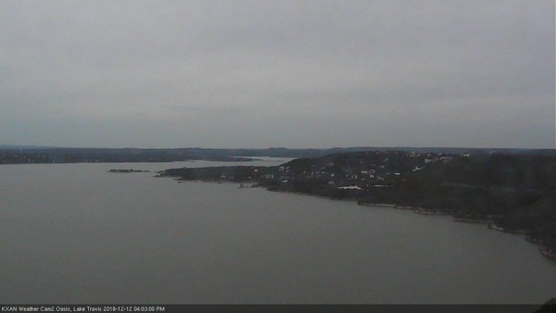 Lake Travis webcam, December 12, 2018 3:05 PM CT