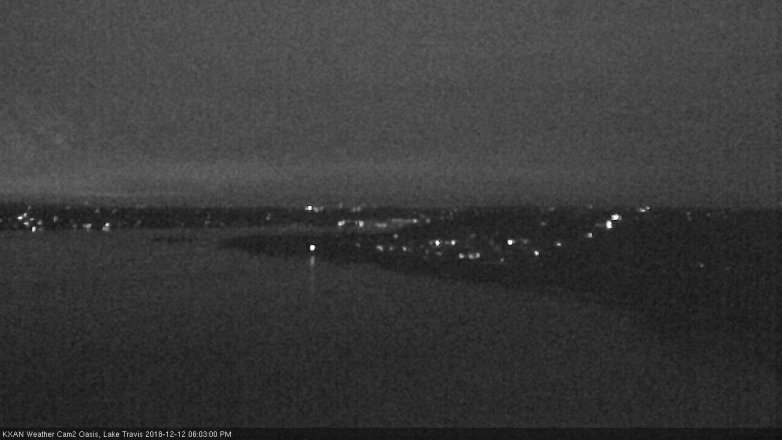 Lake Travis webcam, December 12, 2018 5:05 PM CT