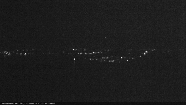Lake Travis webcam, December 12, 2018 5:25 PM CT