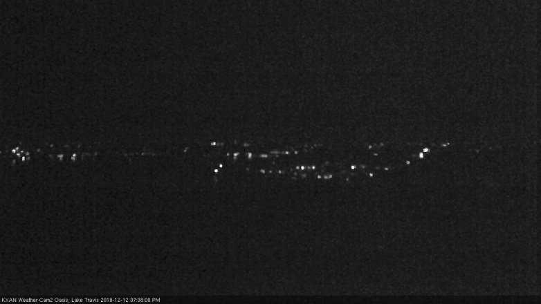 Lake Travis webcam, December 12, 2018 6:10 PM CT