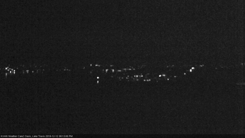 Lake Travis webcam, December 12, 2018 7:15 PM CT