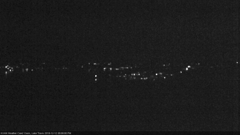 Lake Travis webcam, December 12, 2018 8:10 PM CT