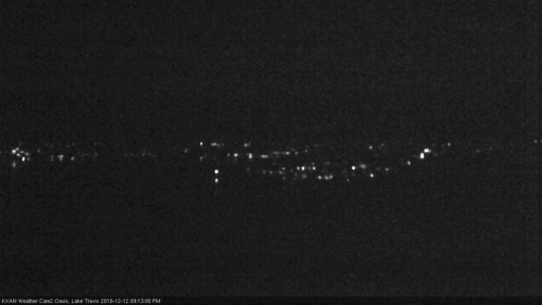 Lake Travis webcam, December 12, 2018 8:15 PM CT