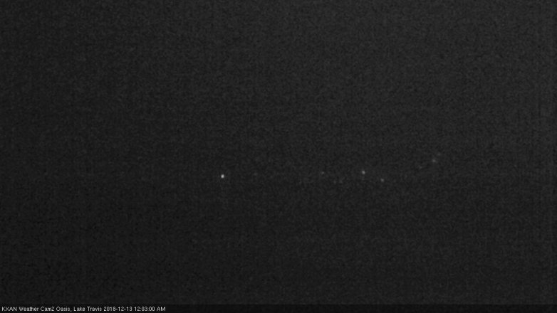 Lake Travis webcam, December 12, 2018 11:05 PM CT