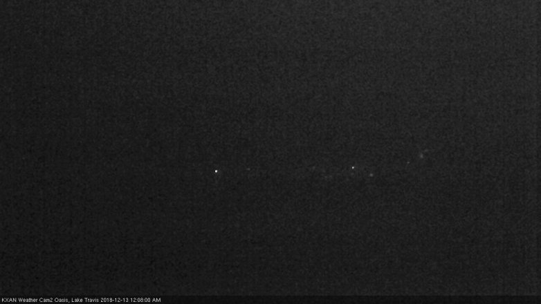 Lake Travis webcam, December 12, 2018 11:10 PM CT