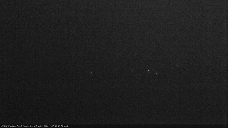 Lake Travis webcam, December 12, 2018 11:15 PM CT