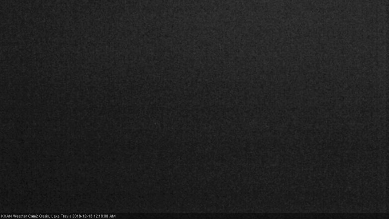 Lake Travis webcam, December 12, 2018 11:20 PM CT