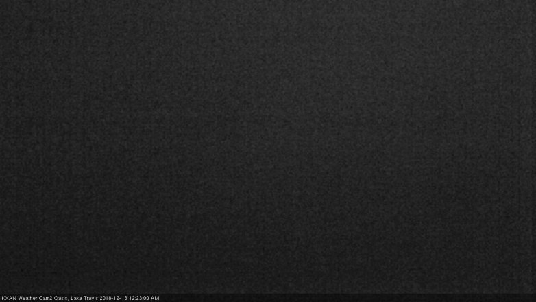 Lake Travis webcam, December 12, 2018 11:25 PM CT