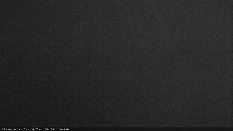 Lake Travis webcam, December 12, 2018 11:30 PM CT