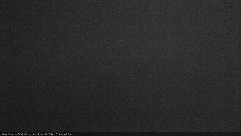 Lake Travis webcam, December 12, 2018 11:35 PM CT