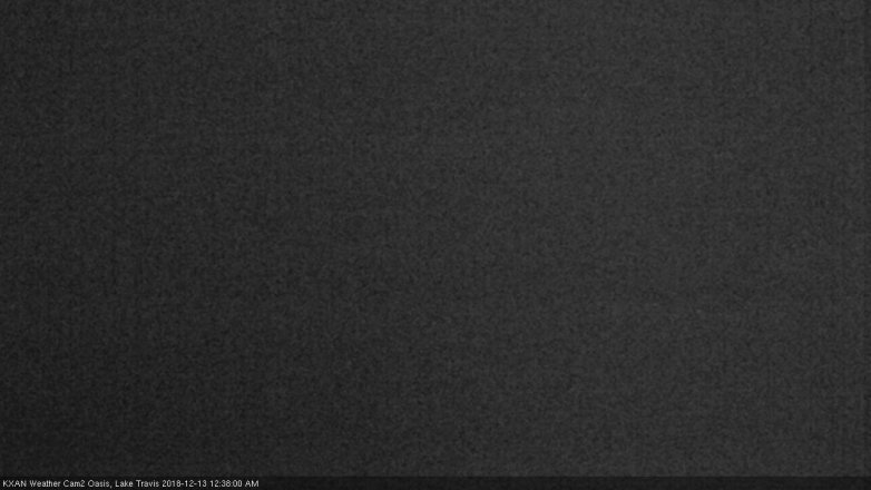 Lake Travis webcam, December 12, 2018 11:40 PM CT