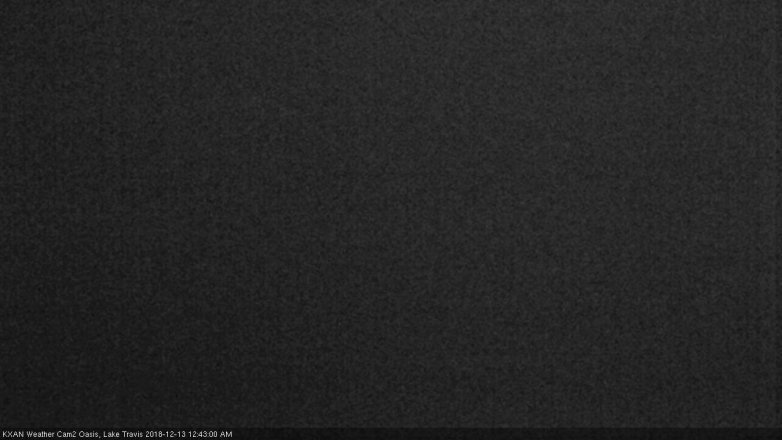 Lake Travis webcam, December 12, 2018 11:45 PM CT