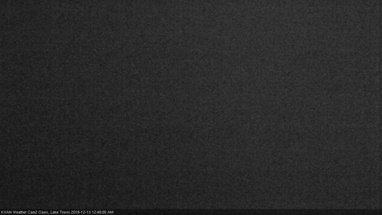 Lake Travis webcam, December 12, 2018 11:50 PM CT