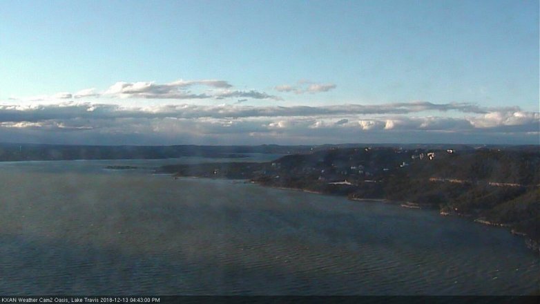 Lake Travis webcam, December 13, 2018 3:45 PM CT