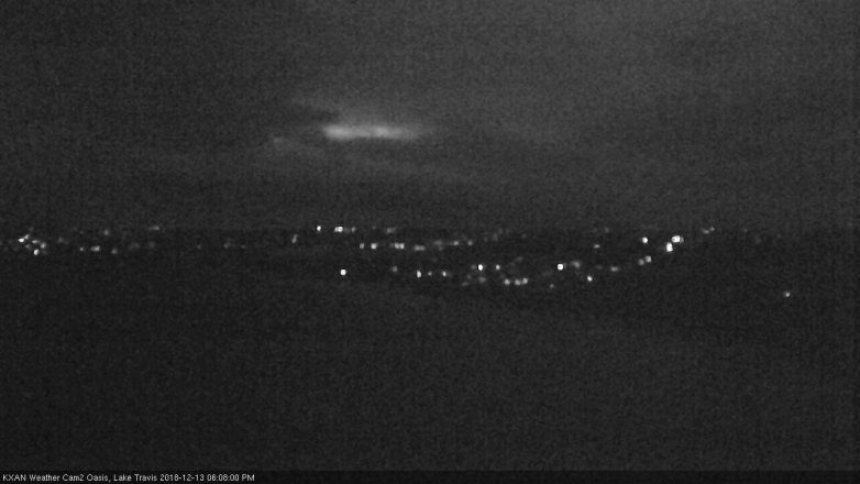 Lake Travis webcam, December 13, 2018 5:10 PM CT