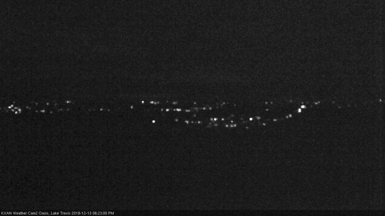 Lake Travis webcam, December 13, 2018 5:25 PM CT